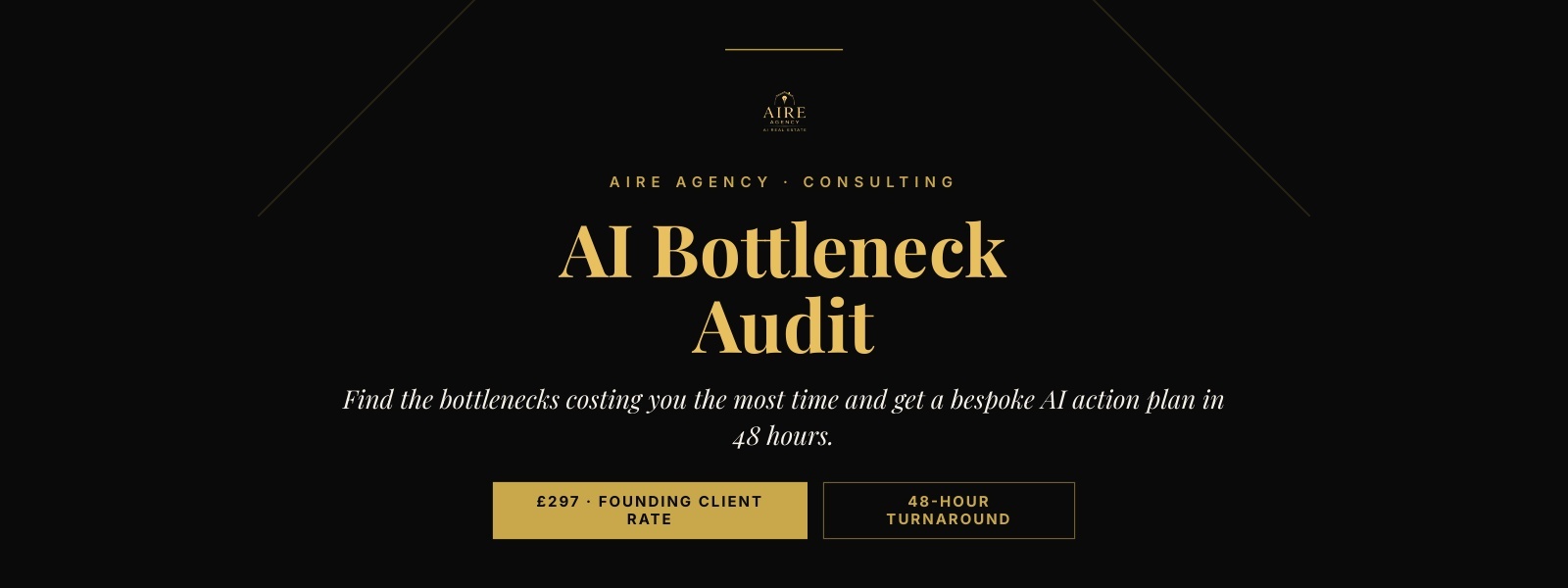 AI Bottleneck Audit — find the bottlenecks costing you the most time and get a bespoke AI action plan in 48 hours