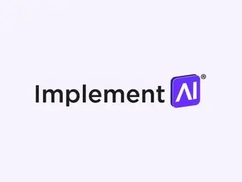 Implement AI consulting logo